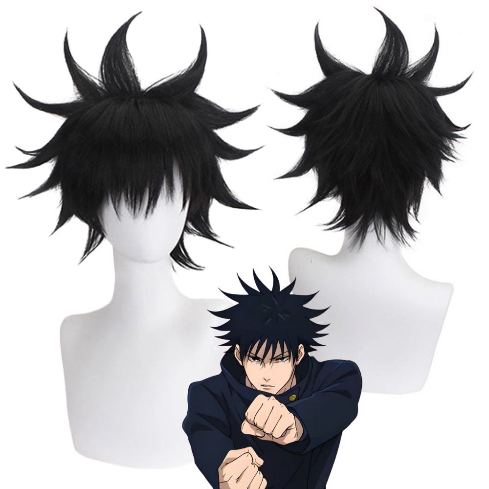 Quality Men'S Accessories - Anime JJK Megumi Fushiguro Cosplay Pruik