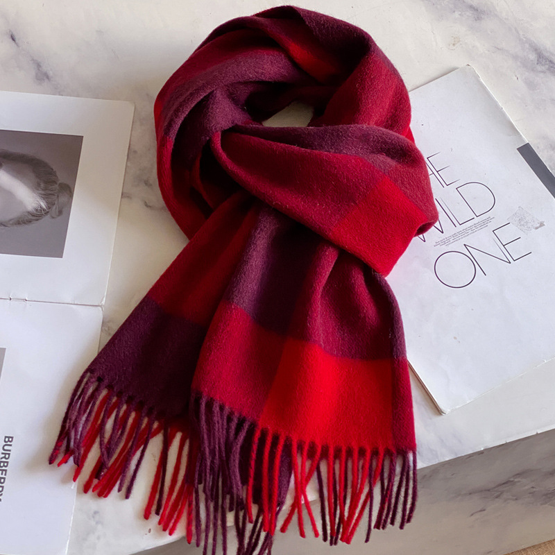Men Accessories For Neck - 100% wollen sjaal voor mannen en