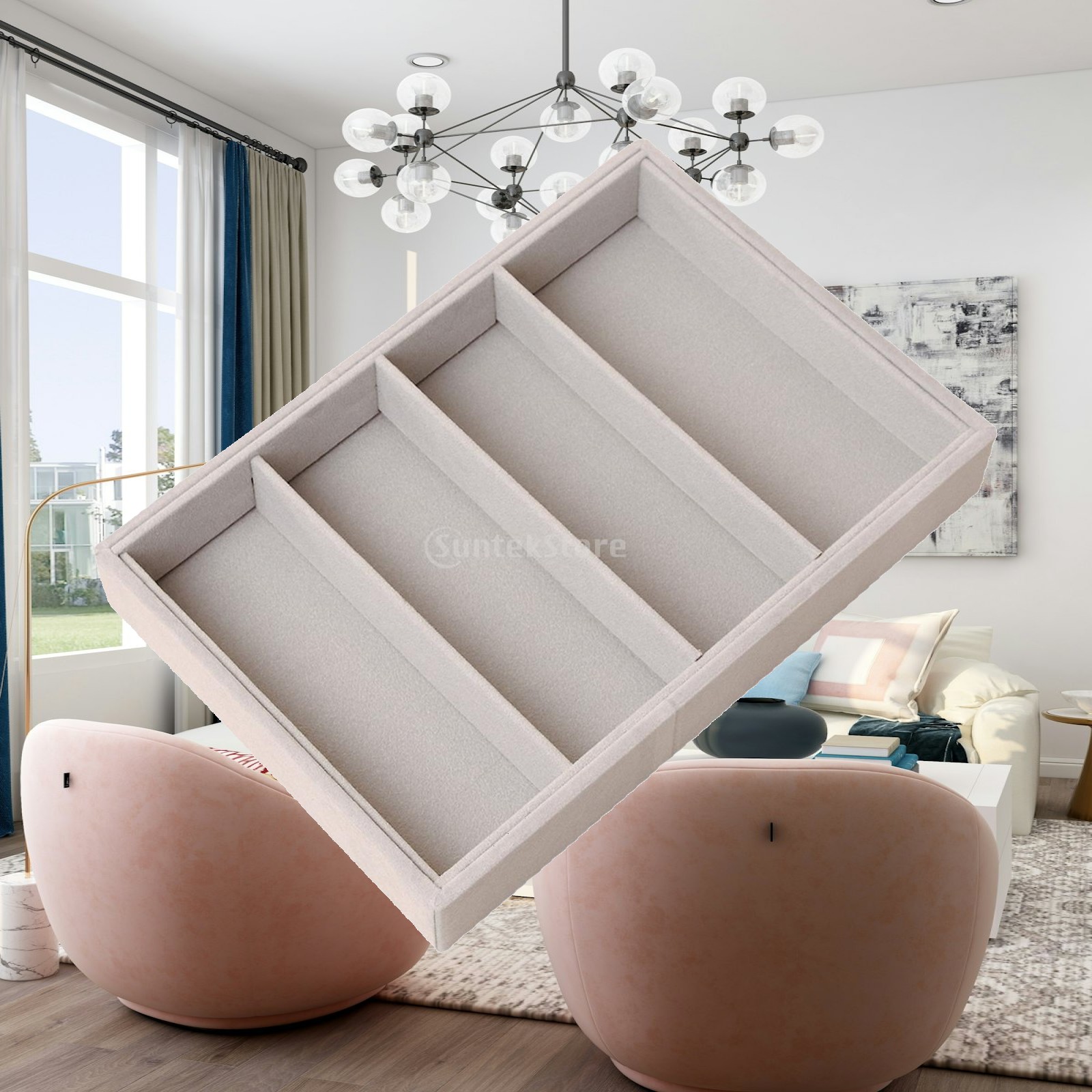 Men'S Accessories Organizer Tray - Zonnebrillenorganizer Lichtgewicht Trendy voor Mannen Vrouwen