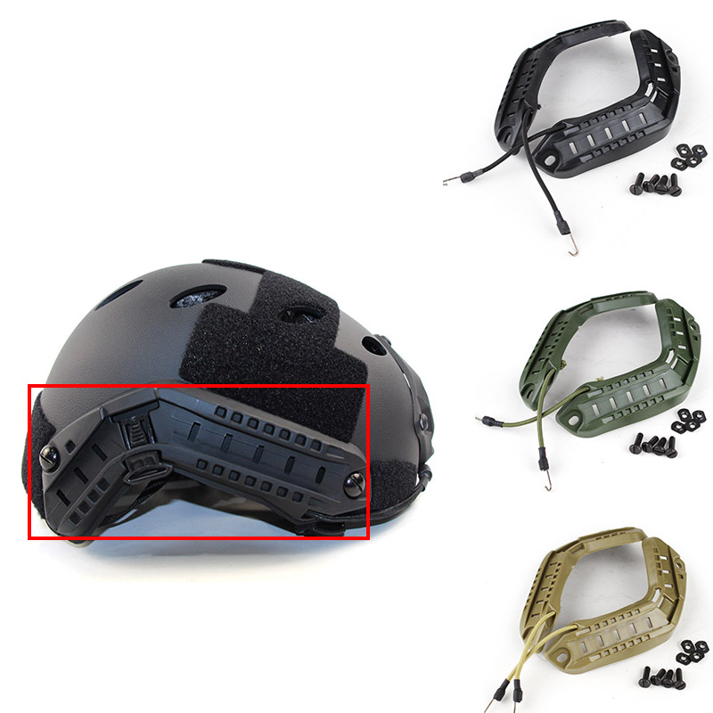 Men Accessories Guide - Tactische Snelle Helm Accessoire Rail Mount