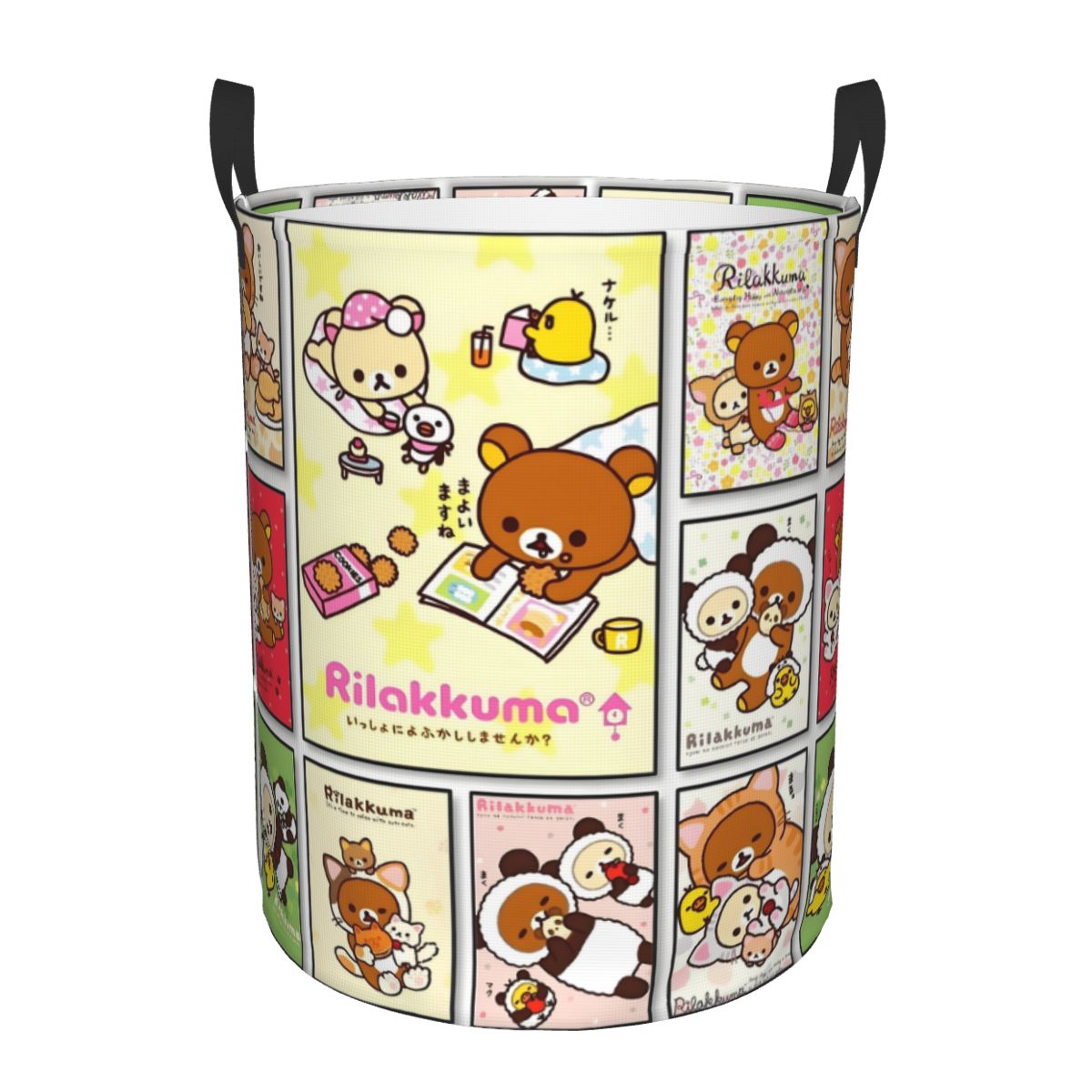 Men Accessories Hamper - Anime Rilakkuma Cartoon Kawaii wasmand grote