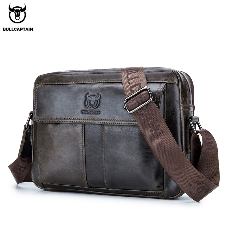 Men Accessories Bag - BULLCAPTAIN Crossbodytas voor heren van echt
