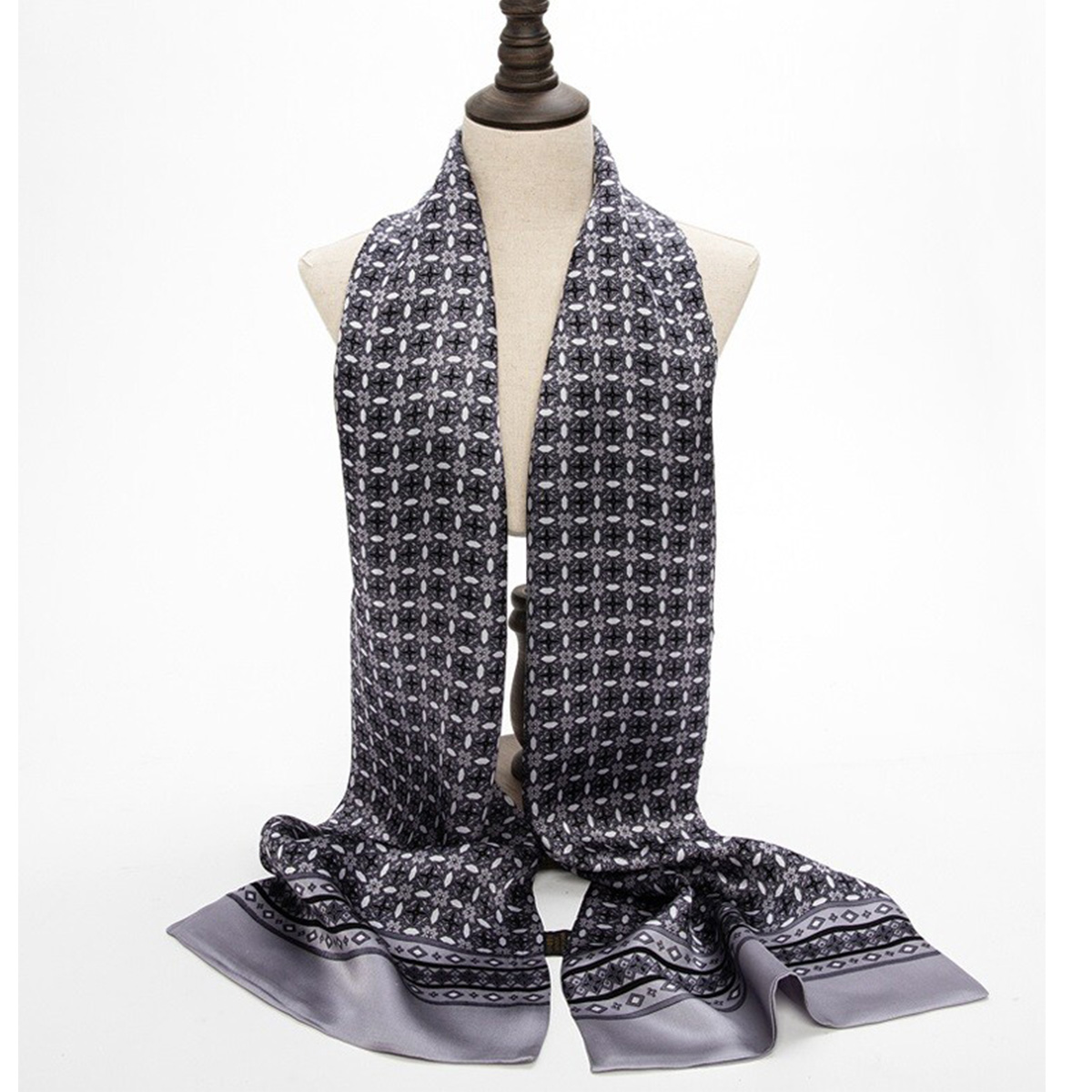 Men Accessories Sale - 2026 Nieuwe Zijden Sjaal Laag Halsdoek