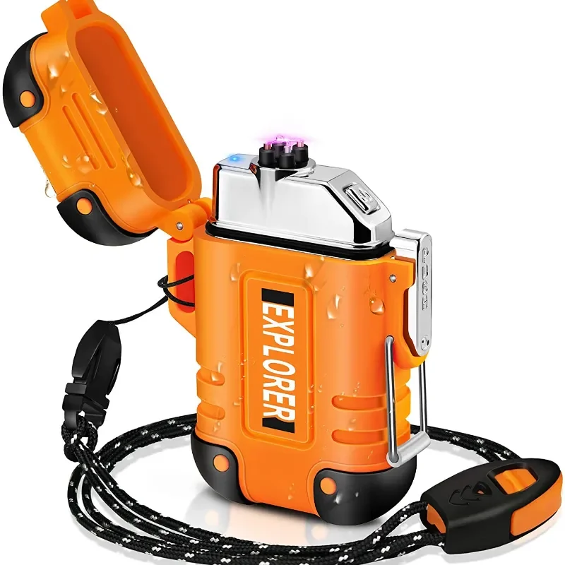 Lighter Windproof - 2023 NIEUWE Waterdichte Dubbele Boog Aansteker