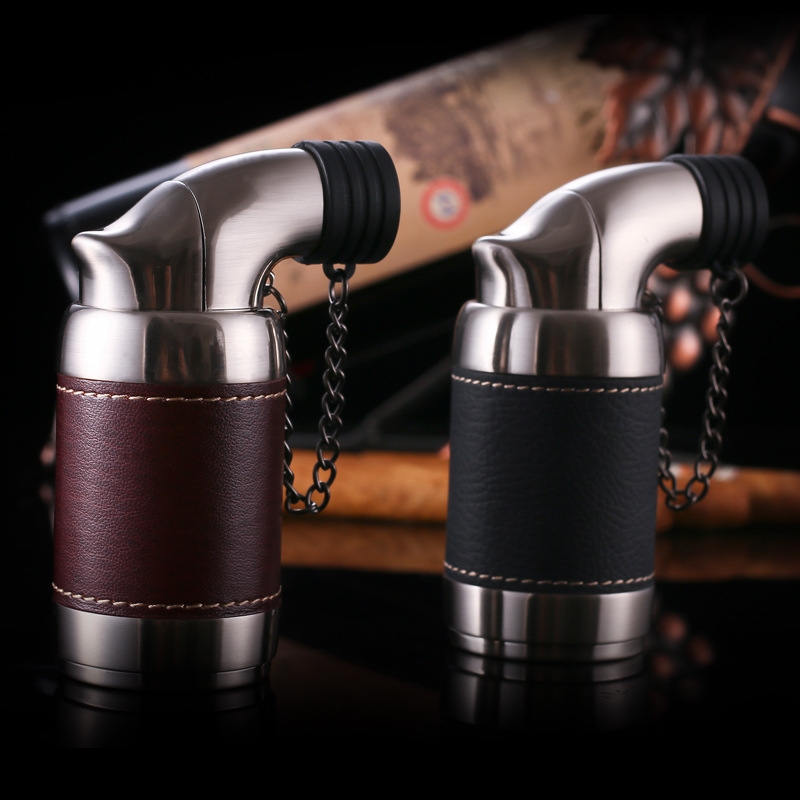 Lighter Windproof - 2026 HONEST Originele Vier-Vlam Sigarettenaansteker Buiten