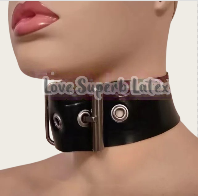 Men Accessories For Neck - 0,4 mm sexy latex nekchoker rubber