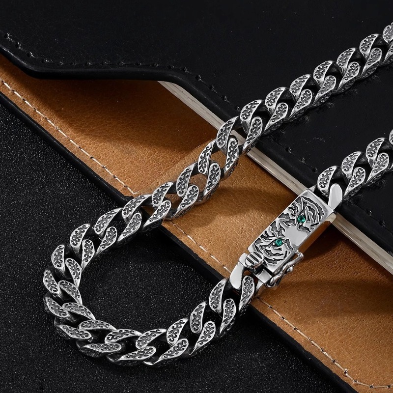 Opvallende tijgerprint Cubaans - Men'S Accessories Instagram recensie en prijs