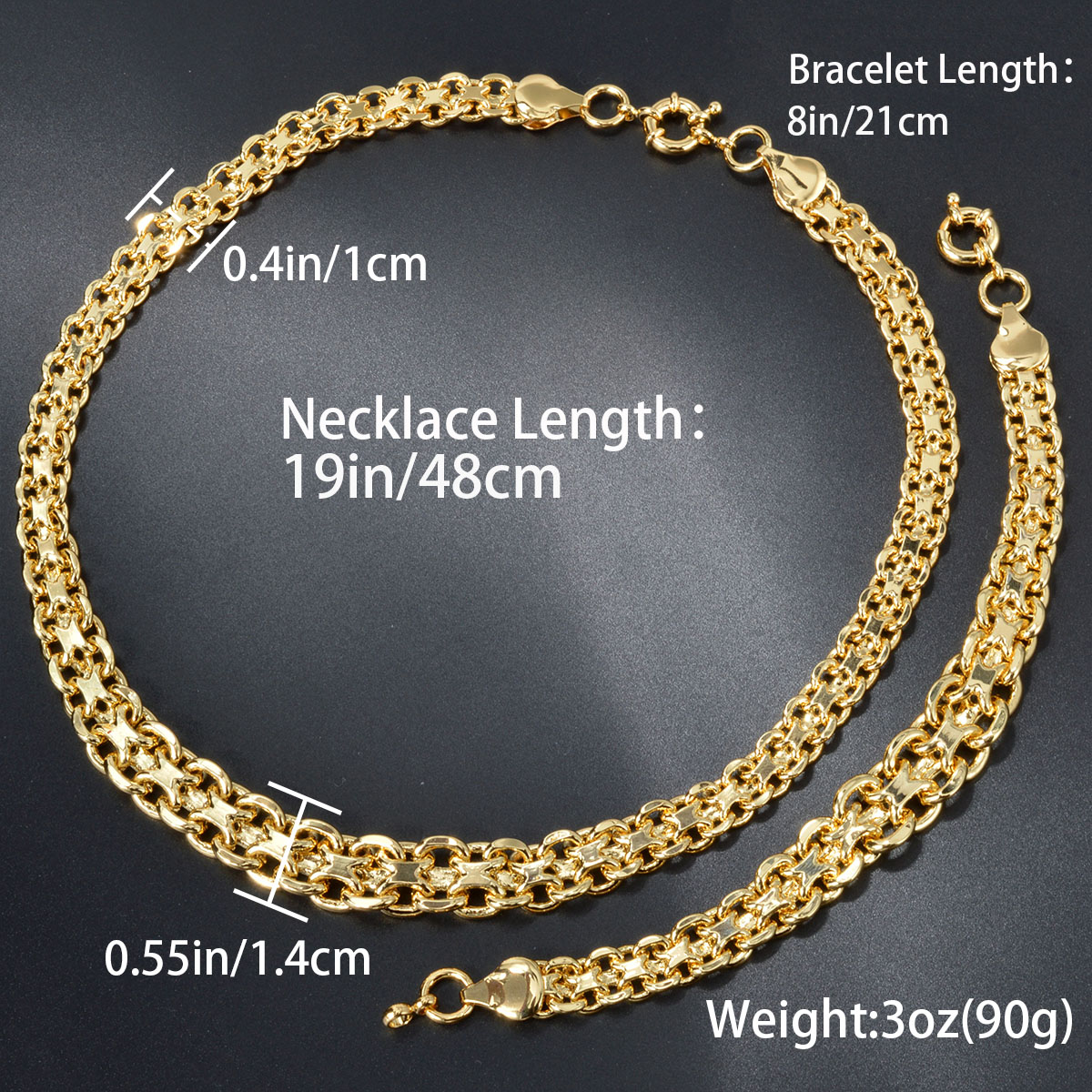 Zonnige Luxe 18K Vergulde Geom - Men Accessories In Dubai recensie en prijs