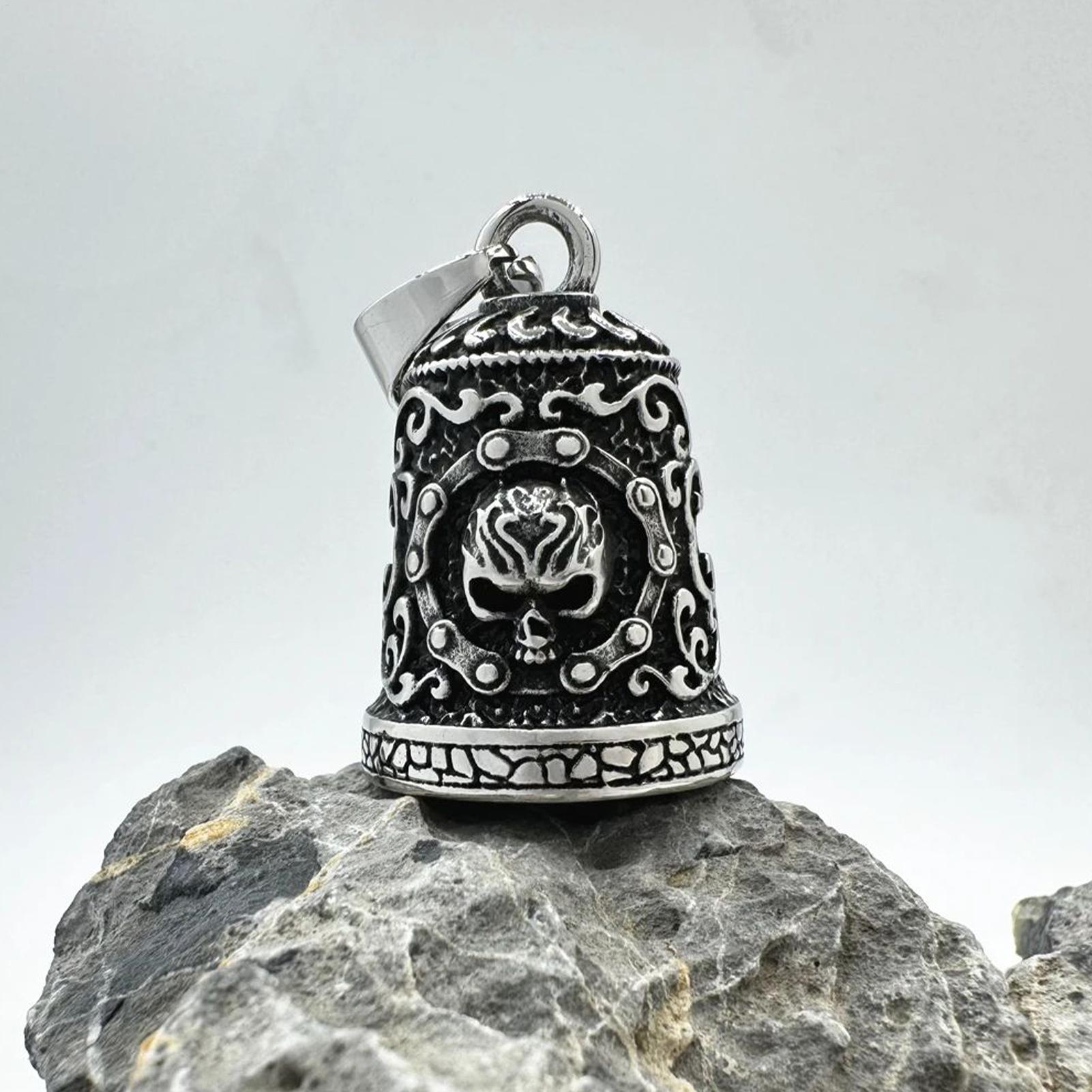 Skull Bell Charm Motorcycle Be - Men'S Accessories Chain recensie en prijs