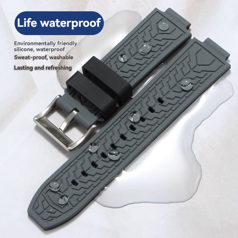 Siliconen Horlogeband Convex P - Men Accessories Jewelry recensie en prijs