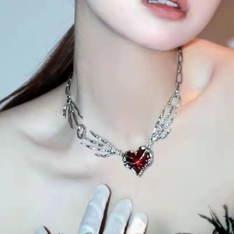 Gothic Vintage Y2K Rood Glas H - Men'S Accessories In The 90S recensie en prijs