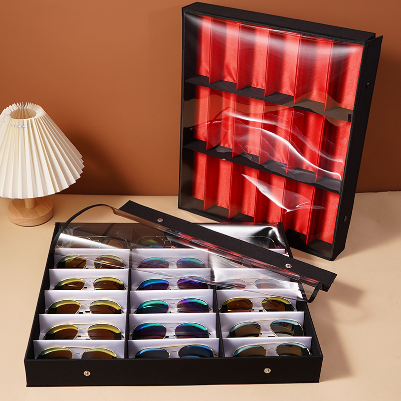 18 Slots/Grid Bril Opbergdoos  - Men'S Accessories Organizer Tray recensie en prijs