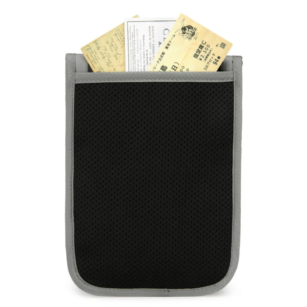 RFID-blokkerende reisportemonn - Men Accessories For Neck recensie en prijs