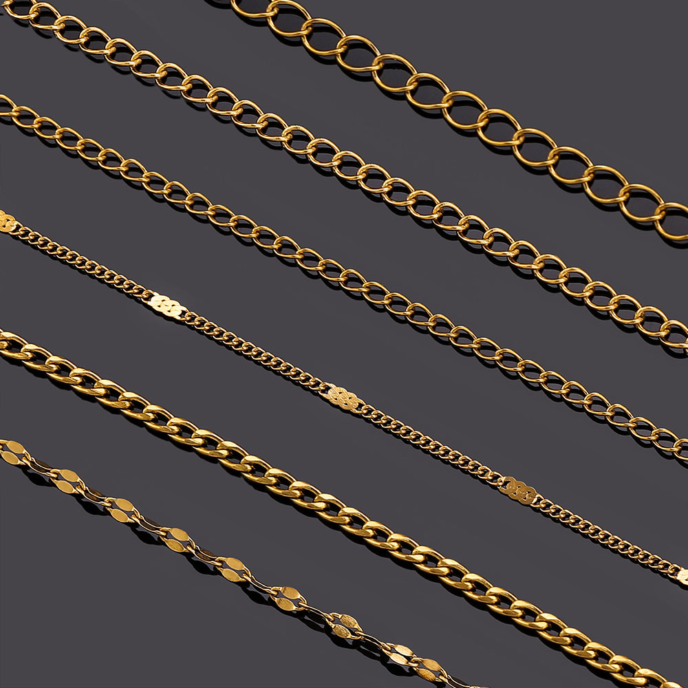 2 meter RVS lipkettingen NK la - Men'S Accessories Chain recensie en prijs