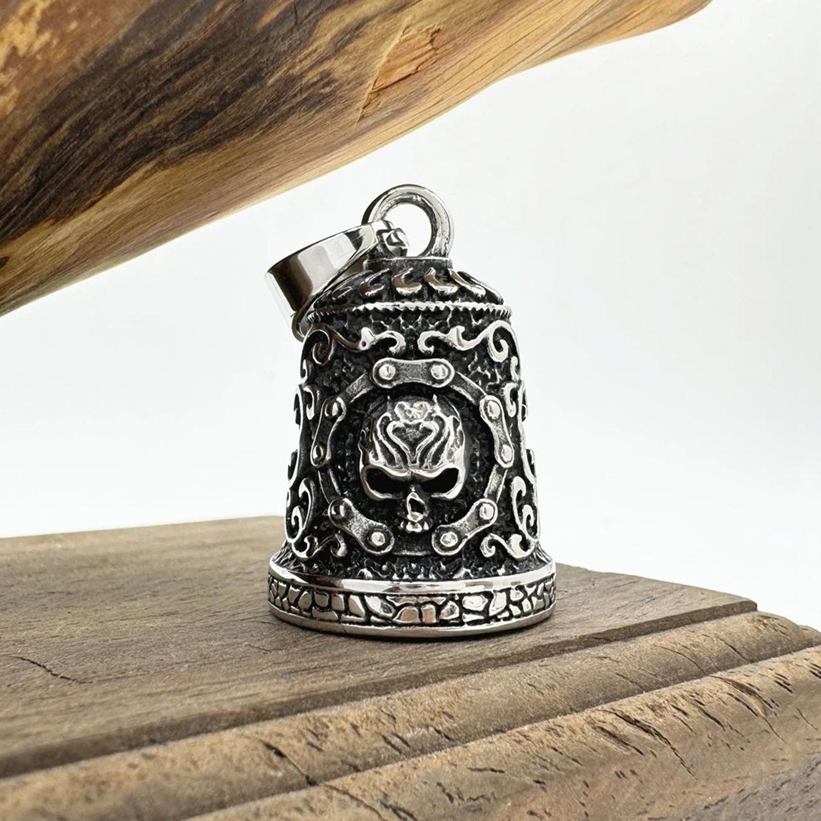Skull Bell Charm Motorcycle Be - Men'S Accessories Chain recensie en prijs