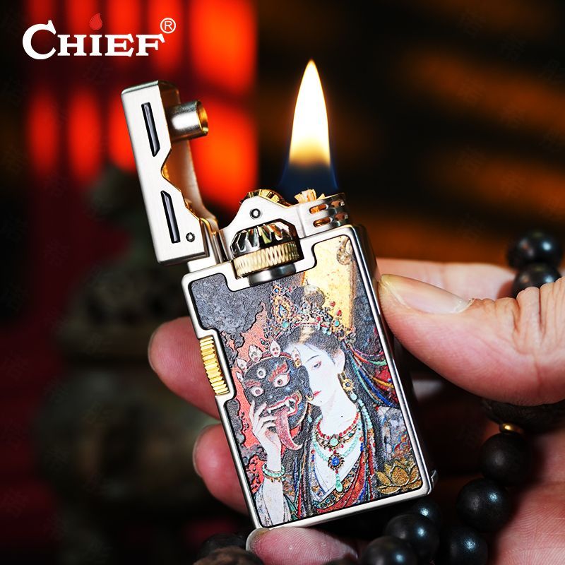CHIEF Retro olieaansteker Wind - Lighter Windproof recensie en prijs