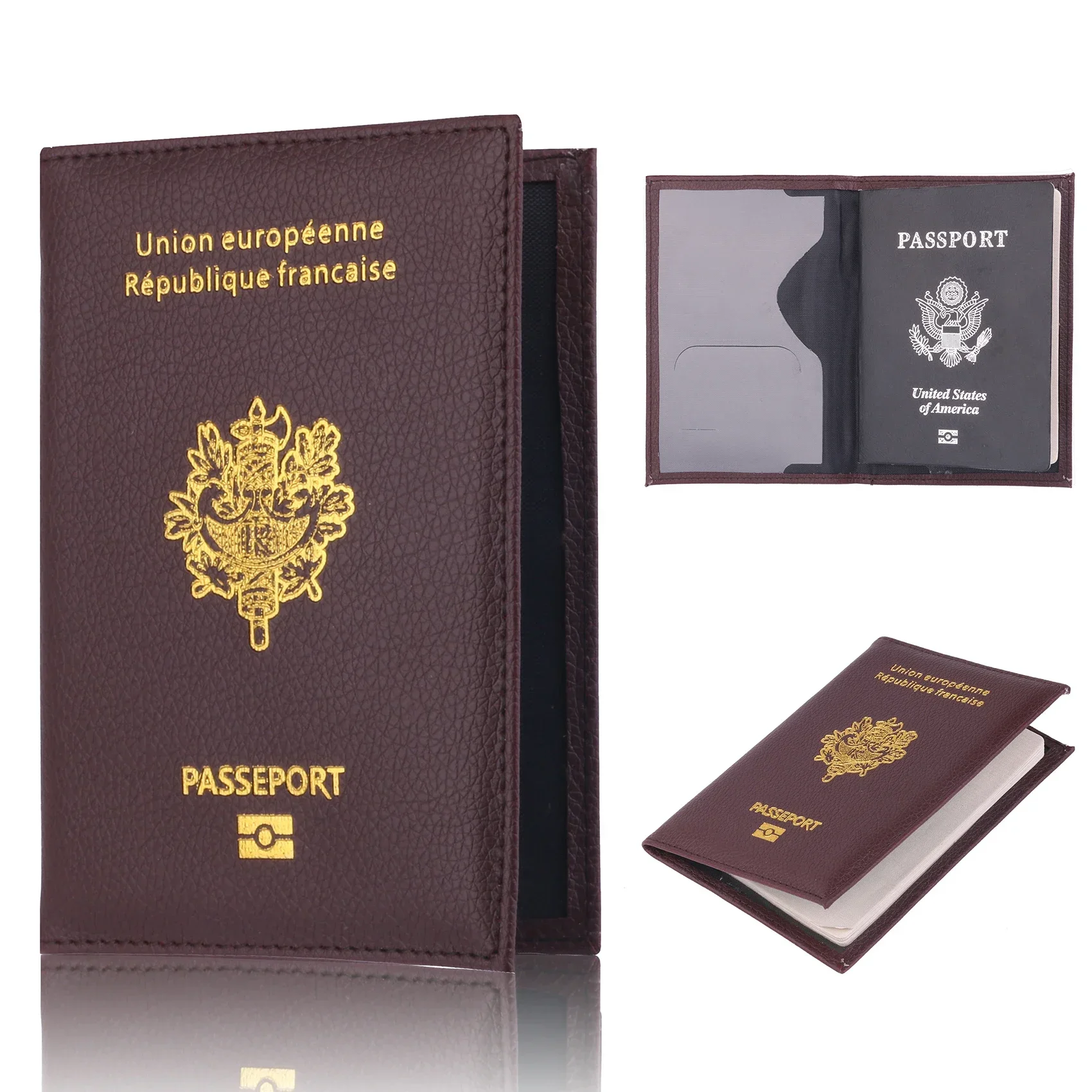 Vrouwen Mannen Reizen Pu Paspo - Quality Men'S Accessories recensie en prijs