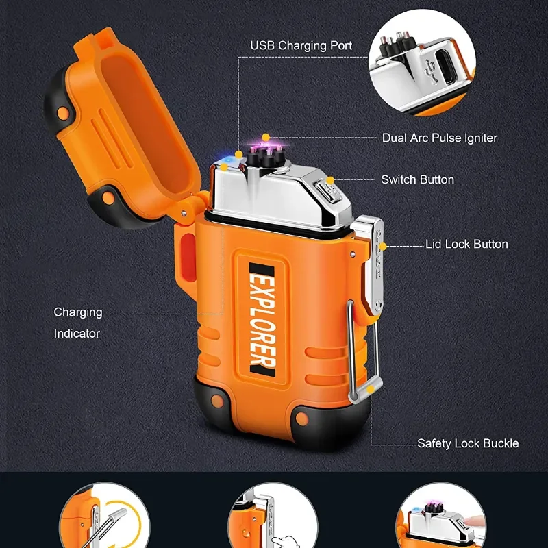 2023 NIEUWE Waterdichte Dubbel - Lighter Windproof recensie en prijs