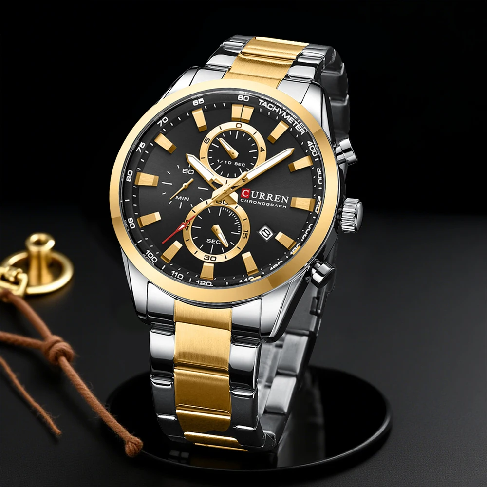 CURREN Casual quartz chrono sp - Men Accessories Jewelry recensie en prijs