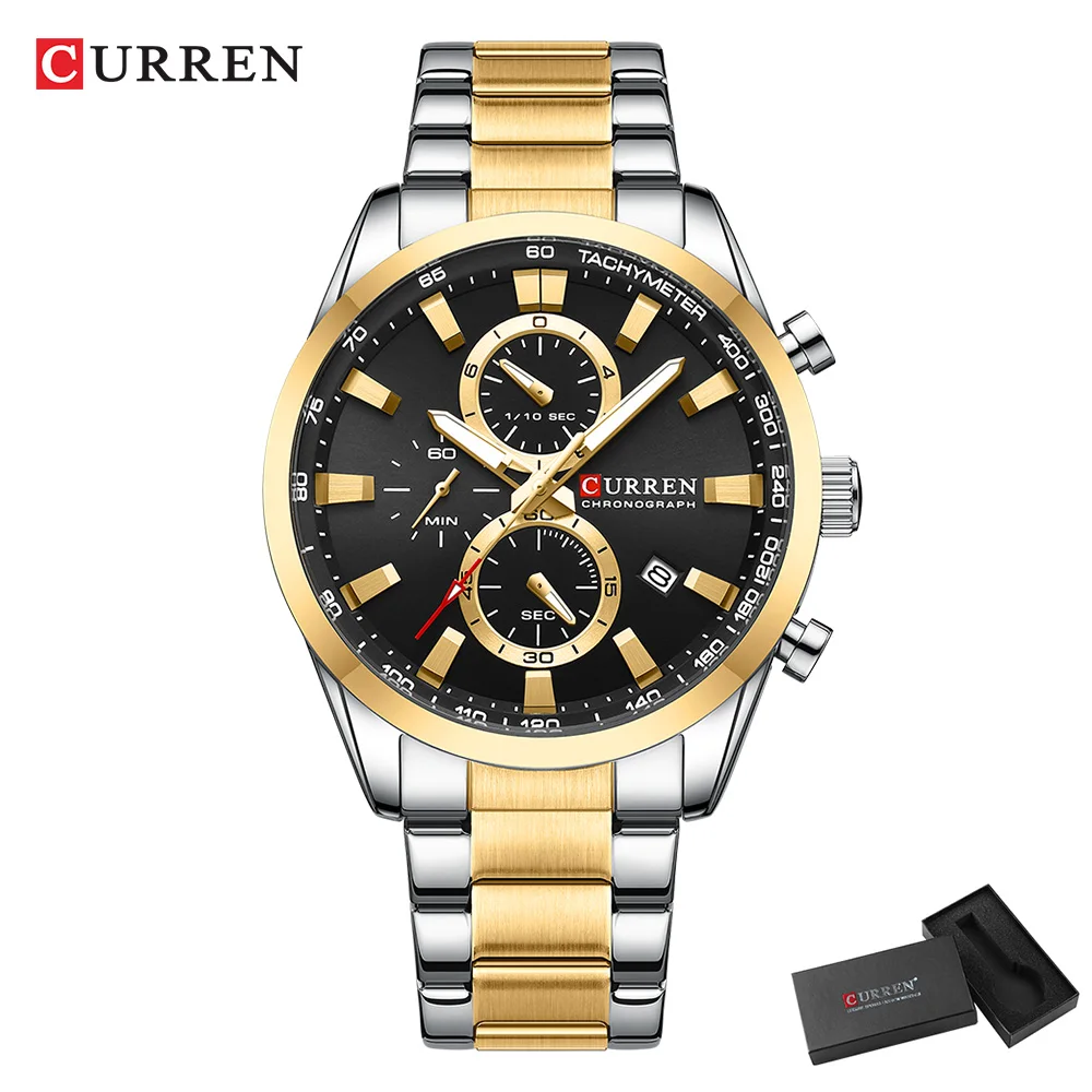 CURREN Casual quartz chrono sp - Men Accessories Jewelry recensie en prijs
