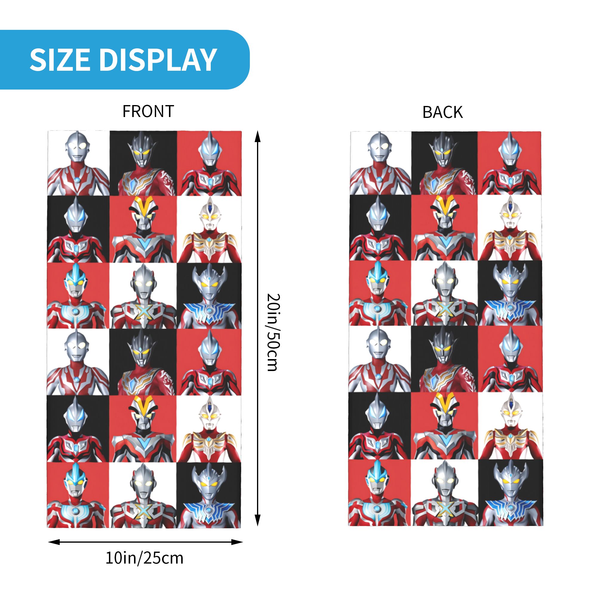 Geruite Plaid Ultraman Comics  - Men Accessories For Neck recensie en prijs