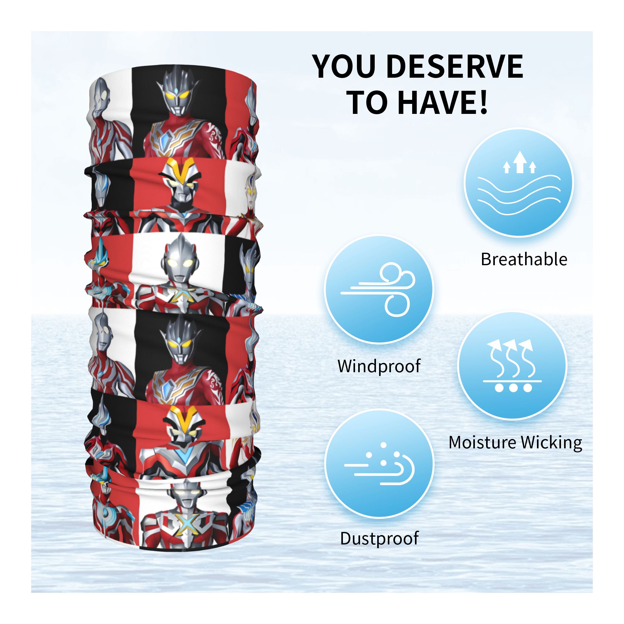 Geruite Plaid Ultraman Comics  - Men Accessories For Neck recensie en prijs
