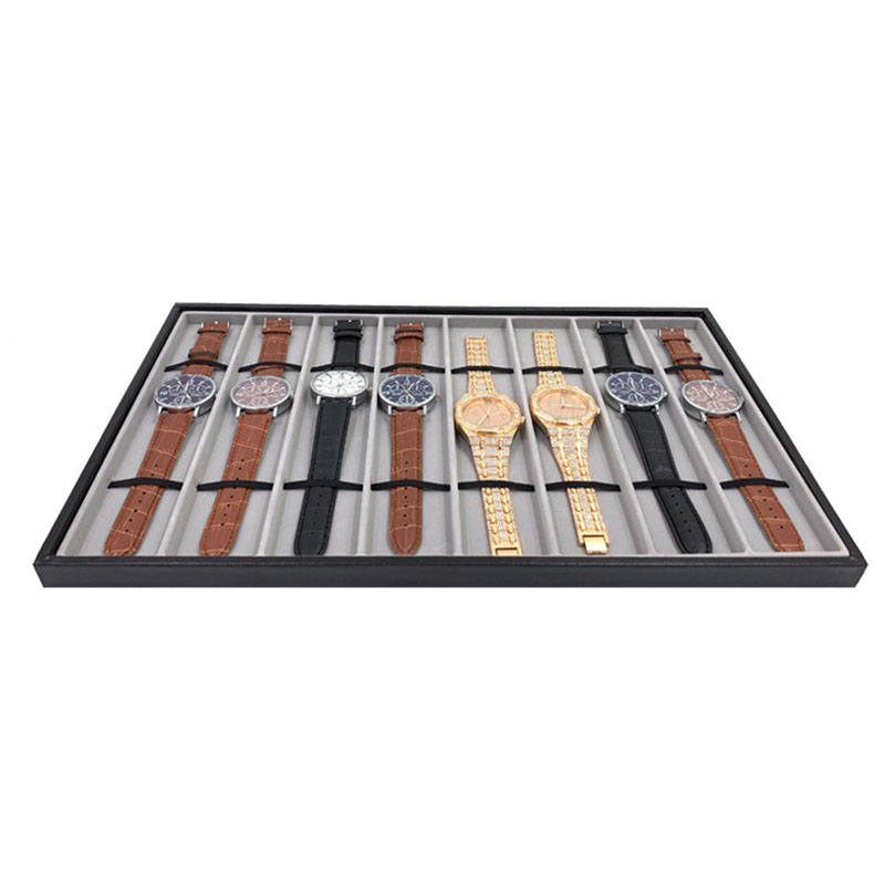 Lederen Horloge Organizer Lade - Men'S Accessories Organizer Tray recensie en prijs