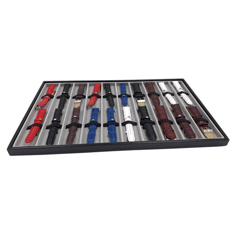 Lederen Horloge Organizer Lade - Men'S Accessories Organizer Tray recensie en prijs