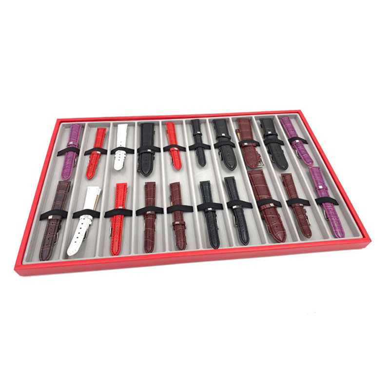 Lederen Horloge Organizer Lade - Men'S Accessories Organizer Tray recensie en prijs