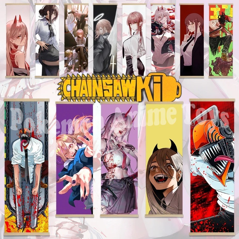 Chainsaw Man Anime Poster Wood - Quality Men'S Accessories recensie en prijs
