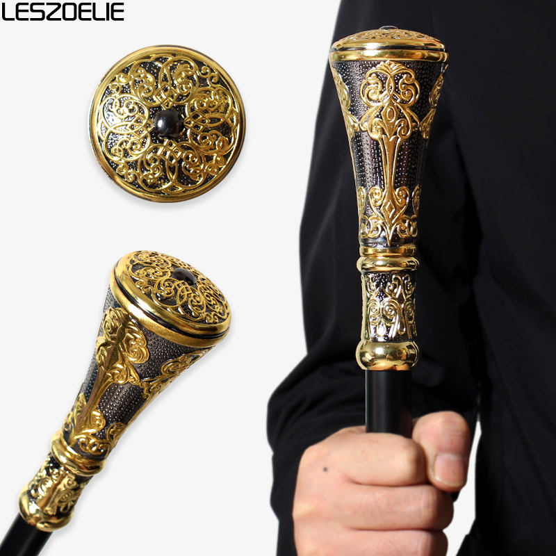 Luxe goud en zwart wandelstok  - Quality Men'S Accessories recensie en prijs