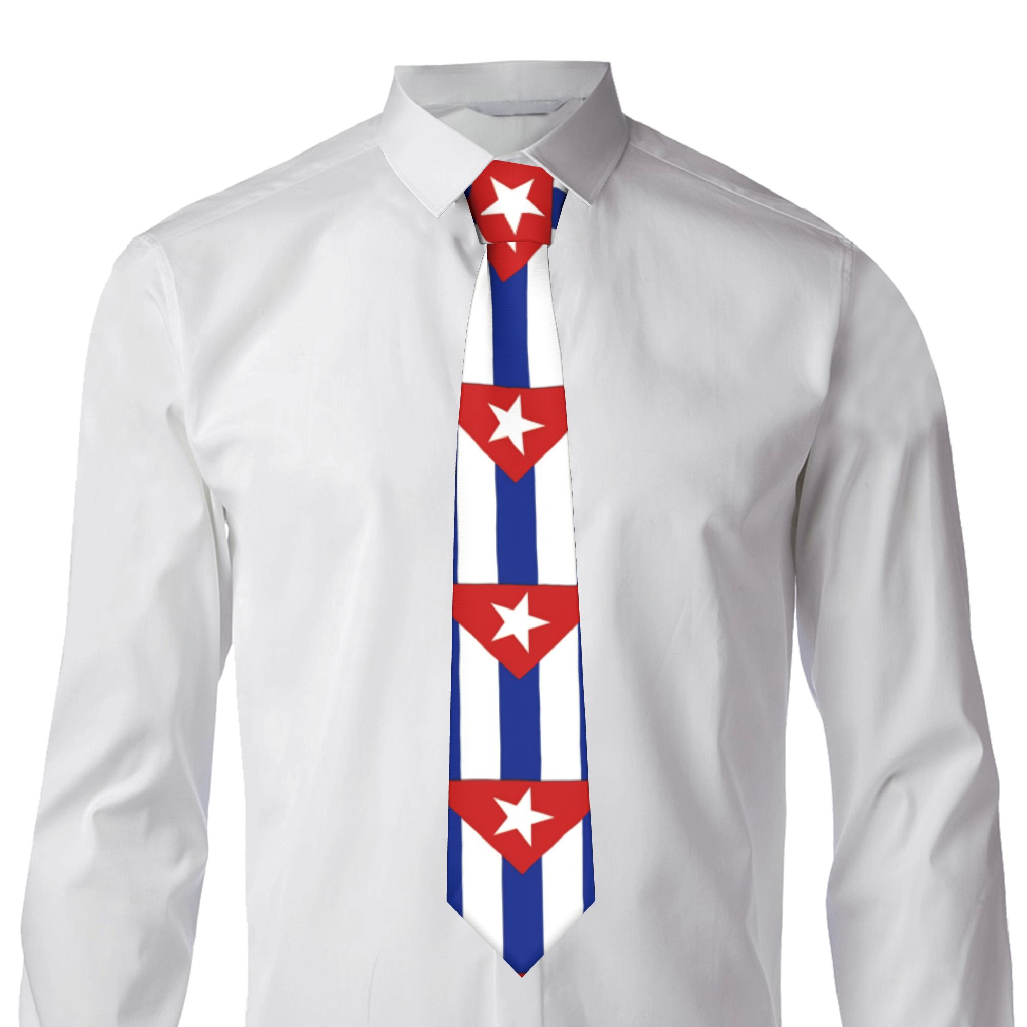 Cuba Nationale Vlag Gedurfd On - Men Accessories For Neck recensie en prijs