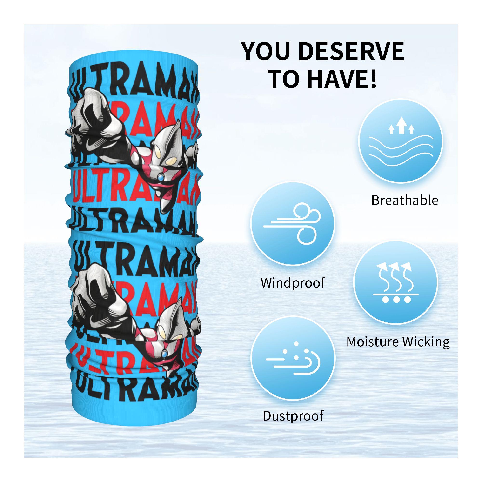 Cartoon Ultraman Comics Bandan - Men Accessories For Neck recensie en prijs