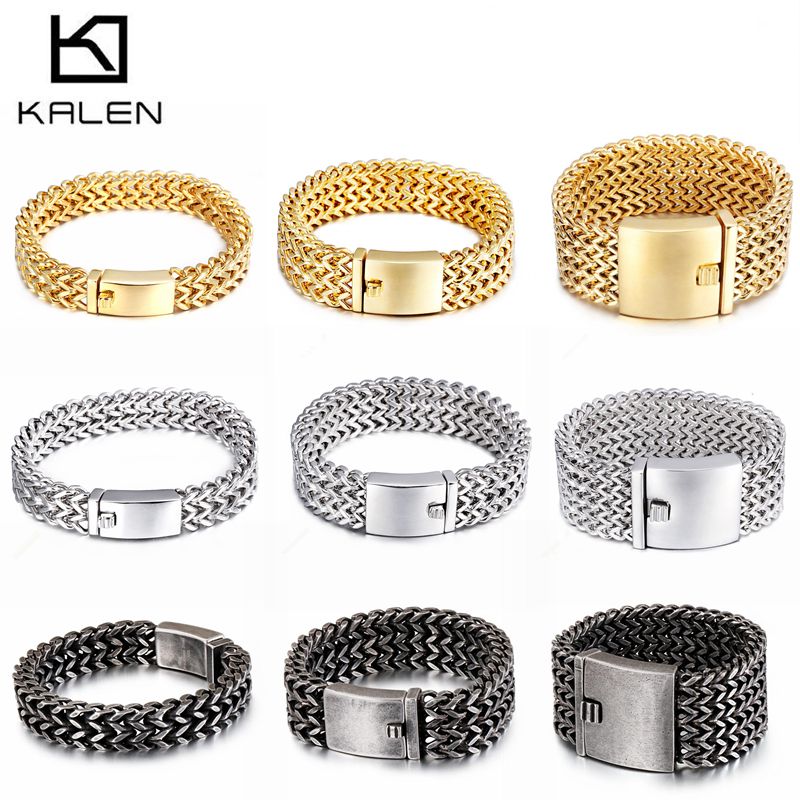 KALEN Nieuwe roestvrijstalen s - Men Accessories In Dubai recensie en prijs