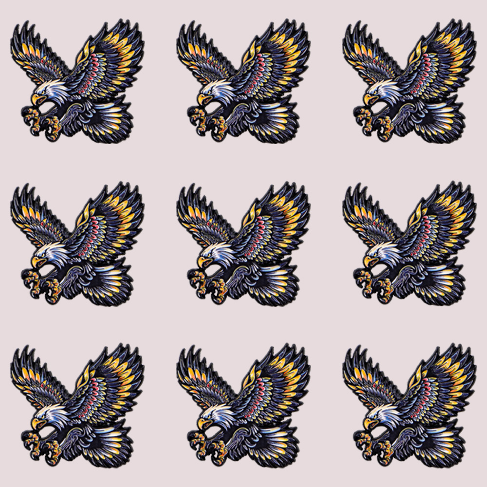 9 stuks Flying Eagle emaille p - Men Accessories Jewelry recensie en prijs
