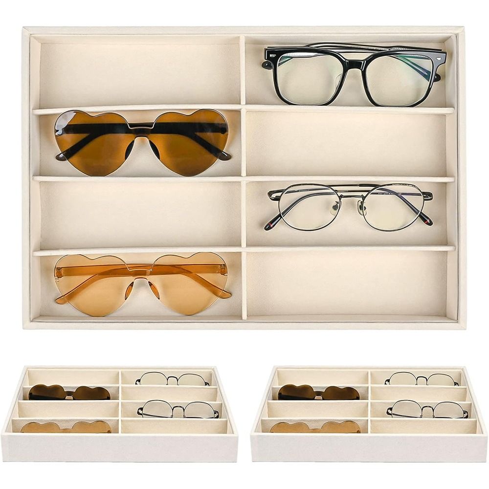 Beige grijze zonnebrilorganize - Men'S Accessories Organizer Tray recensie en prijs