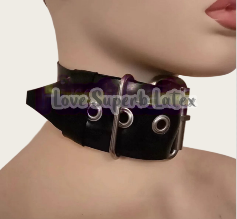 0,4 mm sexy latex nekchoker ru - Men Accessories For Neck recensie en prijs