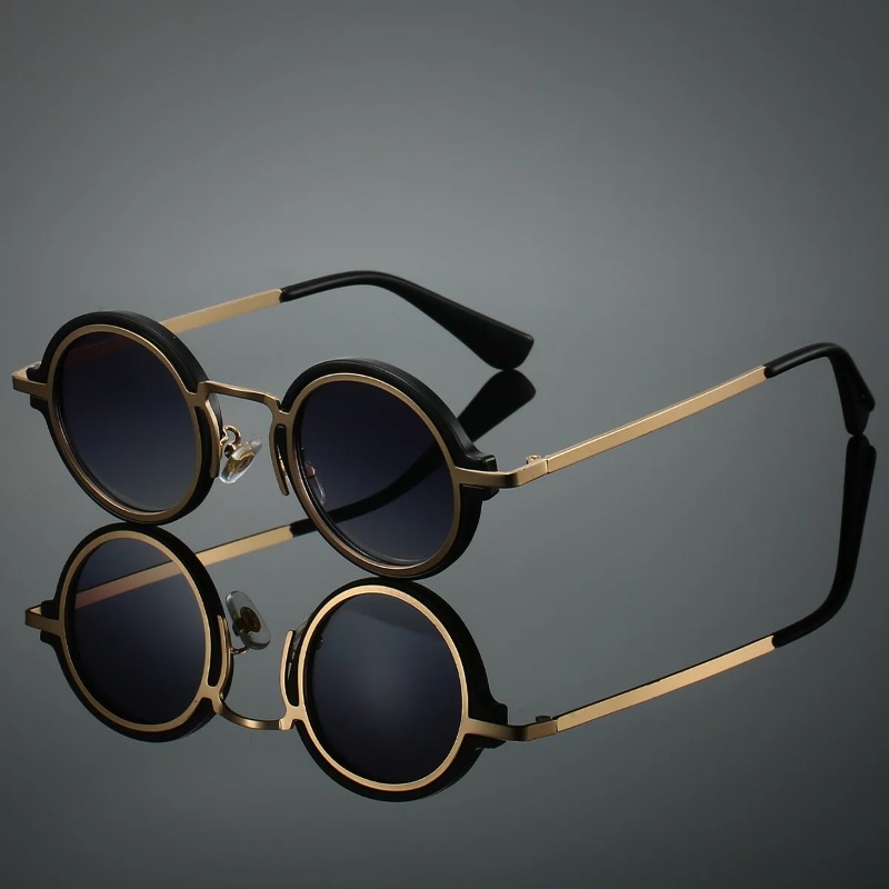Nieuwe Retro Metalen Ronde Fra - Quality Men'S Accessories recensie en prijs