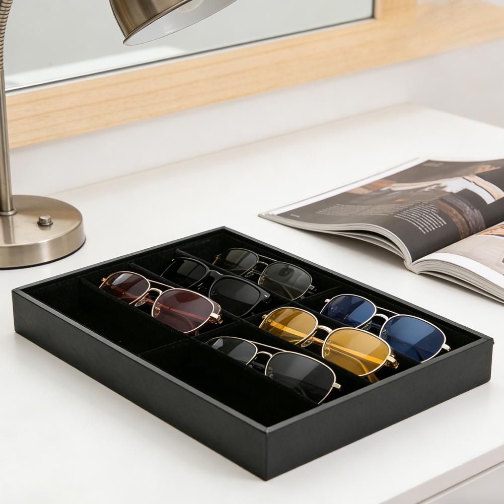8-raster fluwelen brilhouder o - Men'S Accessories Organizer Tray recensie en prijs